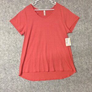 LuLaRoe Classic T Shirt Top Salmon Color Size 3XL New With Tags Women's